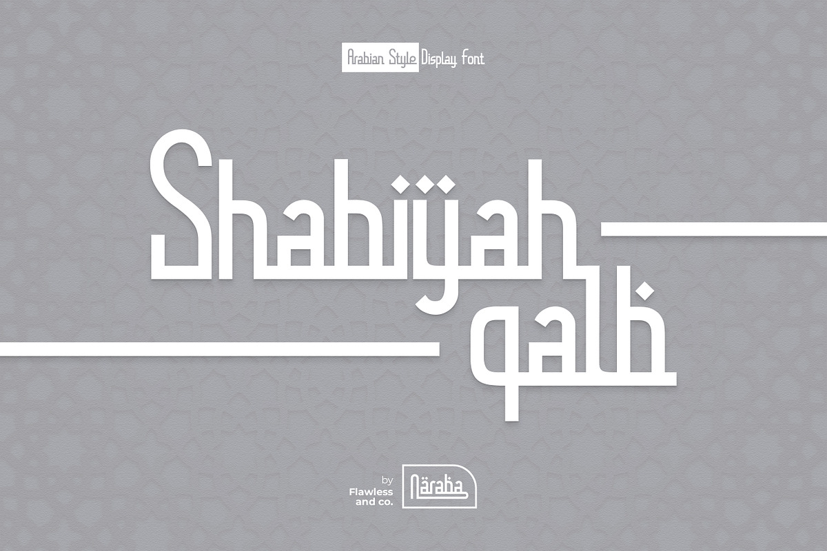 Naraba - Ramadhan Arabic Font,, a Handwritten Font by Flawless And Co (Photo 4 of 10)
