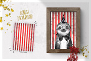 CIRCUS BABIES watercolor set, an Animal Illustration by Natali Smolova (Thumbnail 7 of 8)