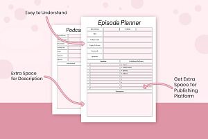 Printable Podcast Content Planner