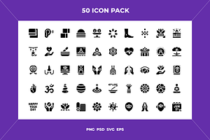 International day of yoga icons, an Icon by Wencory