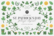 St. Patrick's Day Foliage Graphic Pa, an Object Illustration by DesignerCandies (Thumbnail 3 of 3)