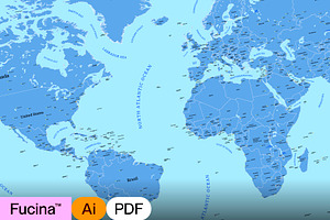 World Vector Map