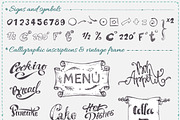 Hand-drawn Cooking and Food Icons, a Decorative Illustration by Margo Miller (Thumbnail 5 of 48)