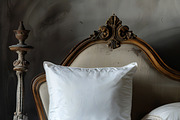 Cushion Mock-up /Classic Bed Scene, a Product Mockup by Nora Gad (Thumbnail 11 of 12)