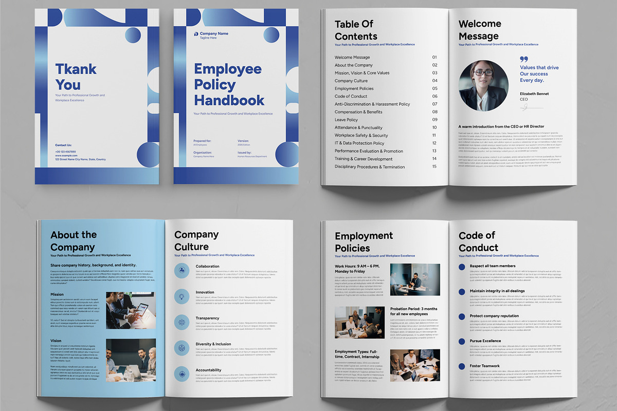Employee Handbook Policy preview 2