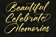 Boytang Keghora Calligraphy Font, a Script Font by Letterena Studios Script (Thumbnail 13 of 20)