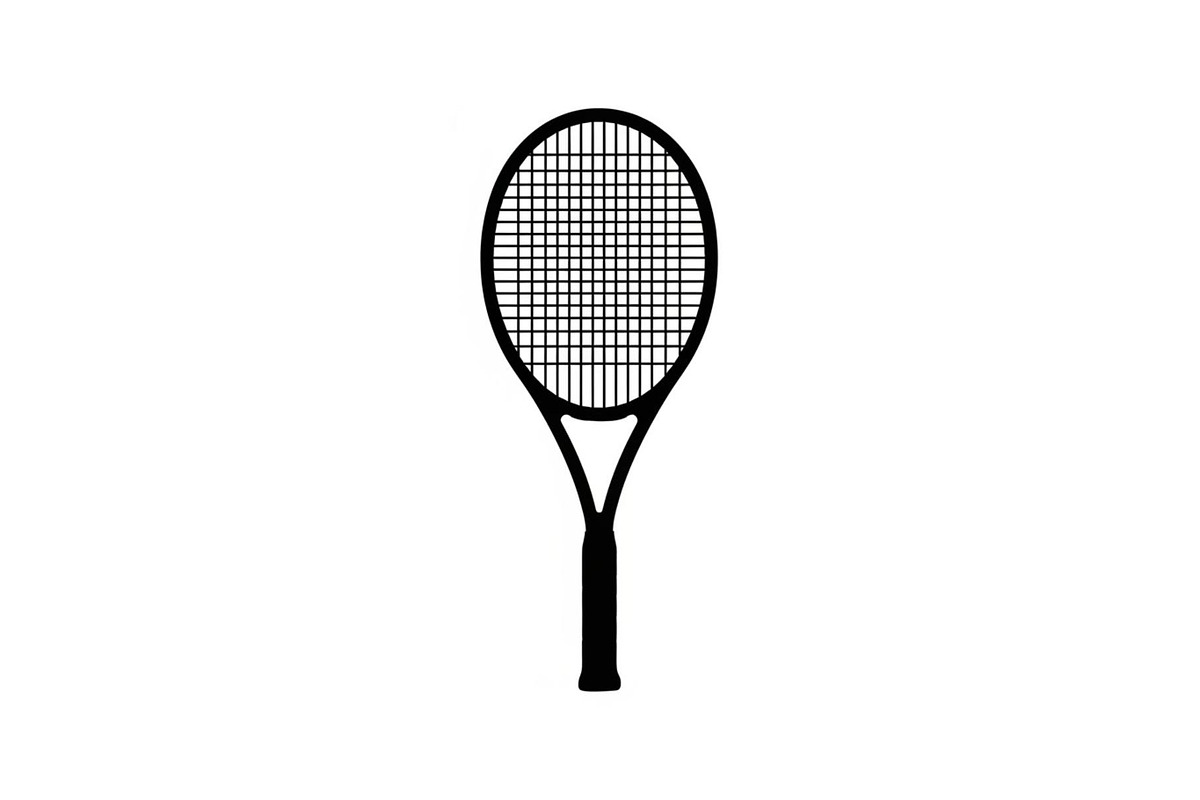 Tennis Racket Icon Silhouette Bundle, an Illustration by Designs_River (Photo 15 of 51)