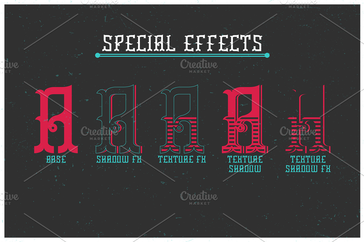 Haven label font preview 3