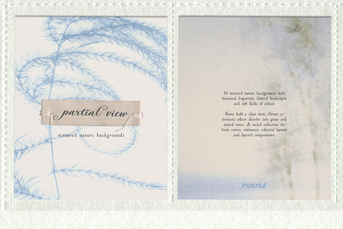 Partial View - Nature Backgrounds, a Background Graphic by Purple (Photo 5 of 12)
