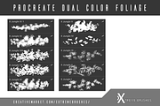 Procreate Dual-Color Foliage, a Brush Add-On by Extreme Brushes (Thumbnail 2 of 2)