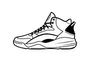 Sneaker Silhouette Vector Bundle, an Illustration by Designs_River (Thumbnail 12 of 48)