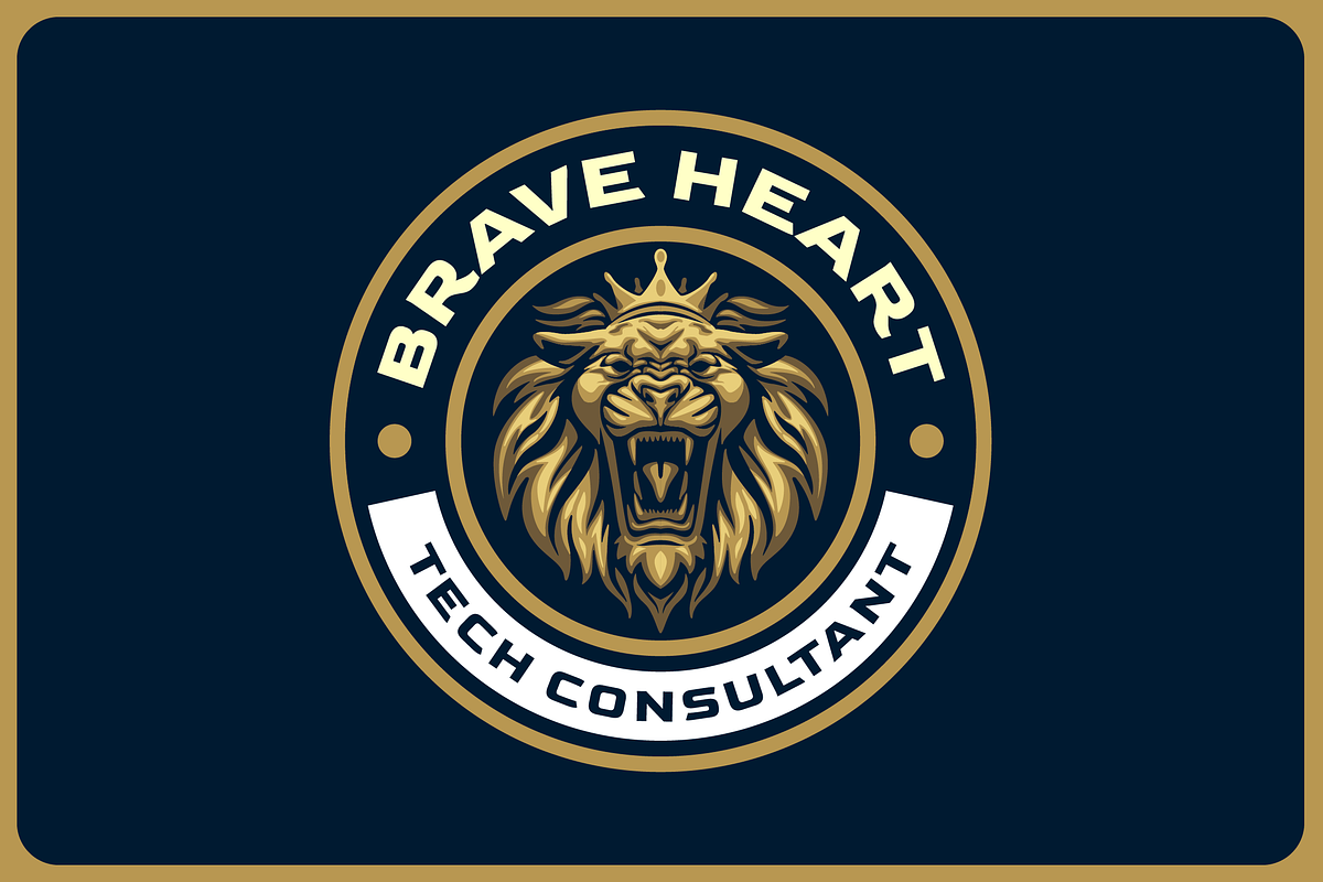 Gold Roaring King Lion Logo, a Branding & Logo Template by Suhandi (Photo 1 of 4)