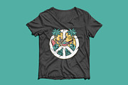 skull playing guitar on the beach, an Illustration by gunaonedesign (Thumbnail 4 of 5)