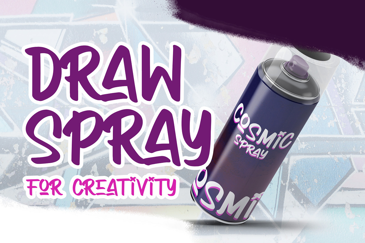 Sale! : Arcinoll - Graffiti Font, a Font by Almarkhatype (Photo 6 of 10)
