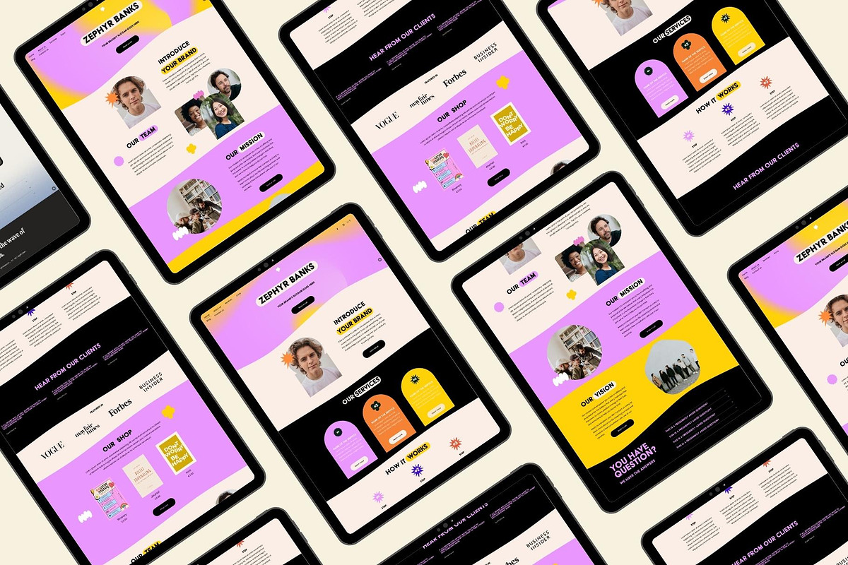 Squarespace Website Template, a Squarespace Template by Ciel Lumiere (Photo 9 of 9)