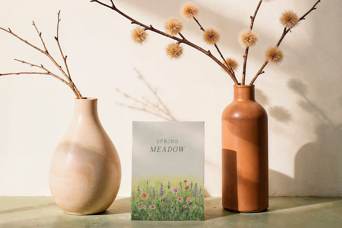Spring Wildflowers, a Decorative Illustration by LiChu Art (Photo 18 of 18)