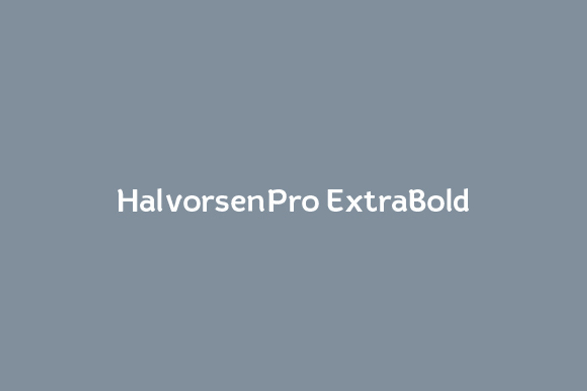 HalvorsenPro ExtraBold