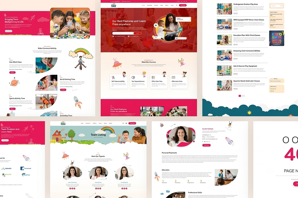 Kids Cool - School Theme, a WordPress Template by ThemesRain (Photo 2 of 3)