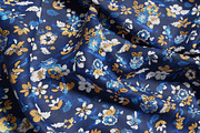Navy and Yellow Floral Seamless, a Pattern Graphic by Gullenda (Thumbnail 3 of 6)