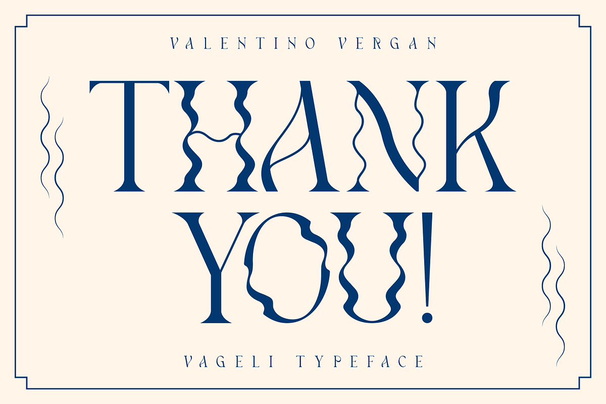 Vageli - Unique Font Duo, a Serif Font by Valentino Vergan (Photo 12 of 12)