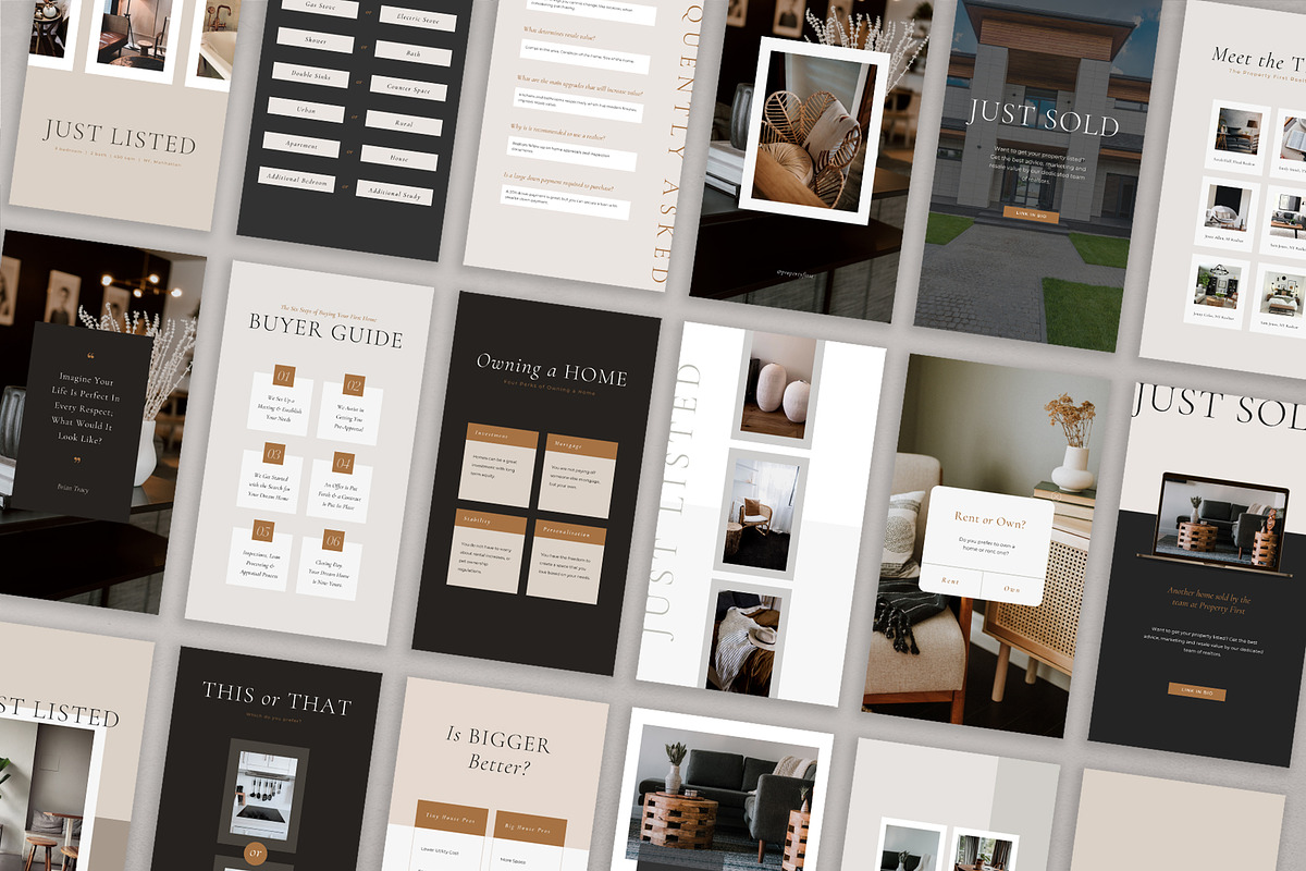 Real Estate Social Pack | Canva | PS, a Social Media Template by Marigold Studios (Photo 5 of 9)