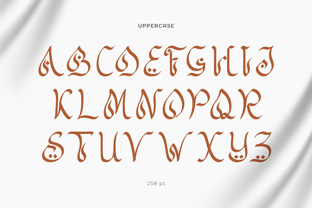 Mutafa’il | Arabic Style Typeface, a Script Font by gracetype_studio (Photo 9 of 14)