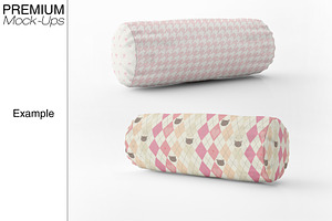 Bolster Pillow Mockup Pack