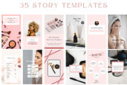 100 Editable Beauty and Skincare soc, a Social Media Template by MORION (Thumbnail 2 of 4)