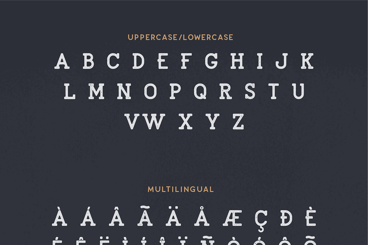 LightHouse - Sailor Rough Typeface preview 3