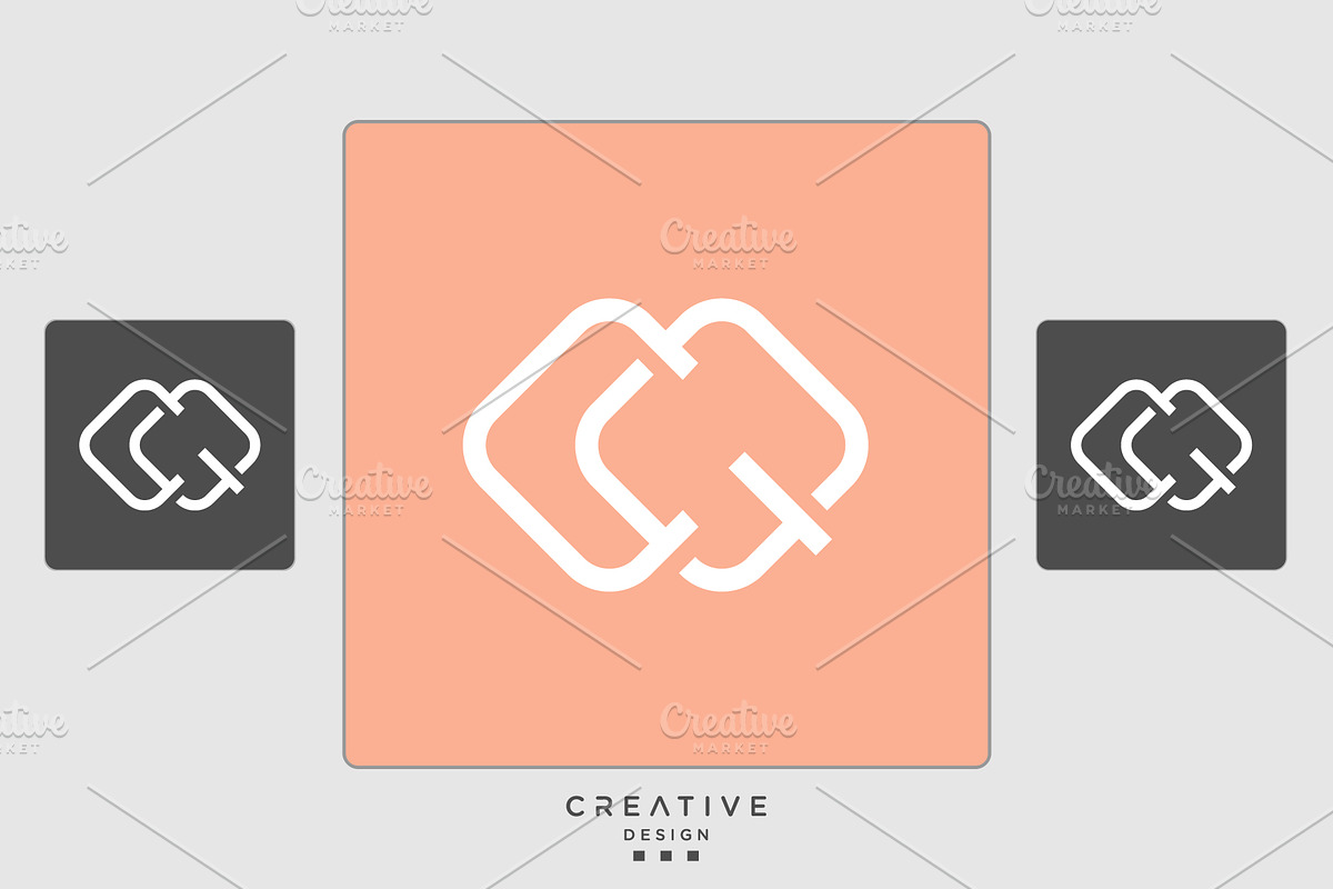 Alphabet Letters Icon Logo CQ or QC, a Graphic by art_creater (Photo 2 of 2)