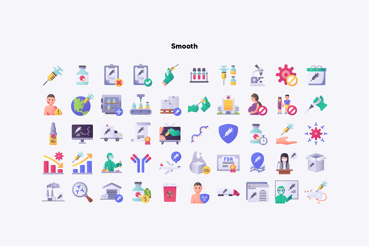 Vaccine Icons, an Icon by BaconTaco (Photo 5 of 6)