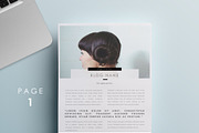 Blog Media Kit Template | 3 Pages, a Resume Template by Blogger Kit Co. (Thumbnail 5 of 7)