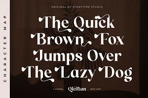 Qielftan A Modern Serif Font