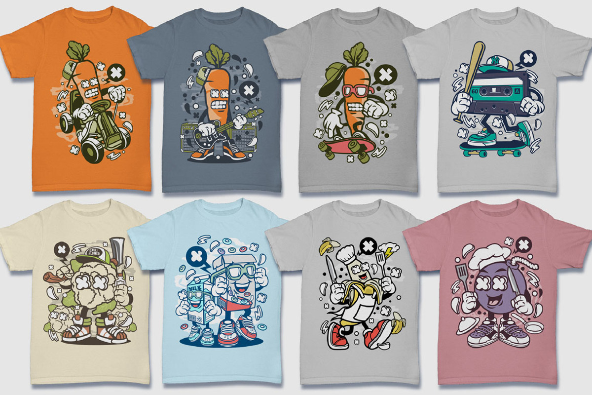 Cartoon Vector #4 Design Bundle, an Illustration by roach_graphic (Photo 8 of 20)