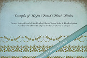 Vintage Floral Border Overlays #1, an Illustration by Le Paper Cafe (Thumbnail 3 of 3)