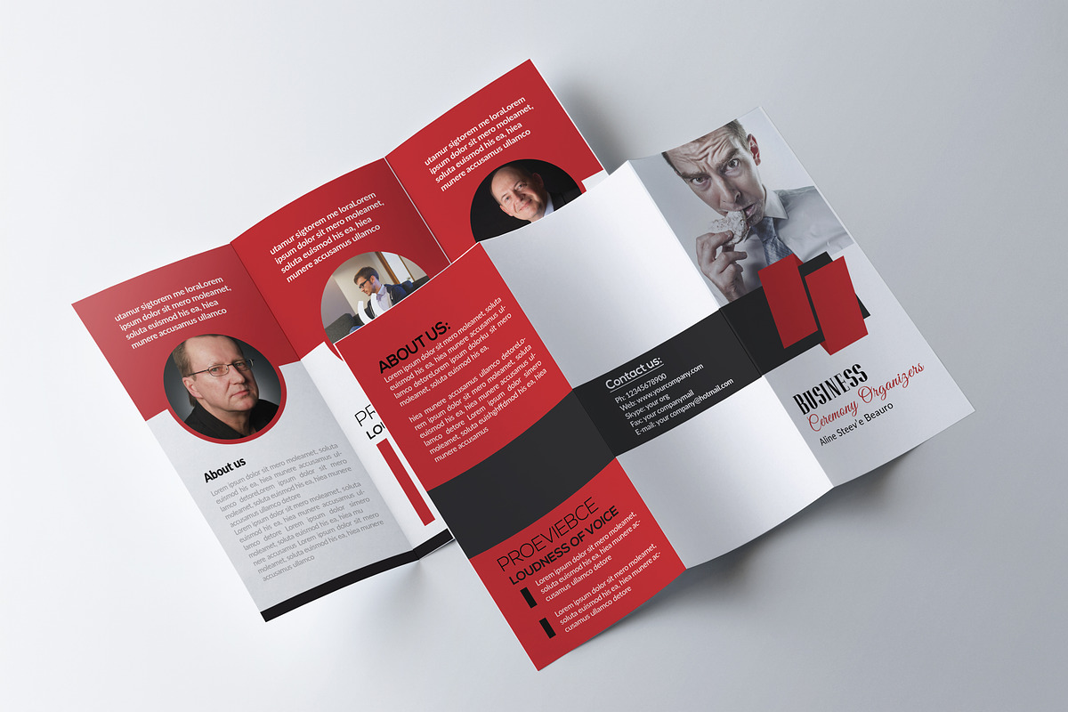 5 Corporate Tri Fold Bundle, a Brochure Template by Business Flyers (Photo 3 of 6)