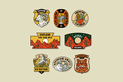 Outdoor Badge, a Decorative Illustration by Skilline Supply Co. (Thumbnail 2 of 10)
