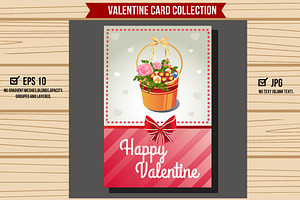 Six Valentine Card