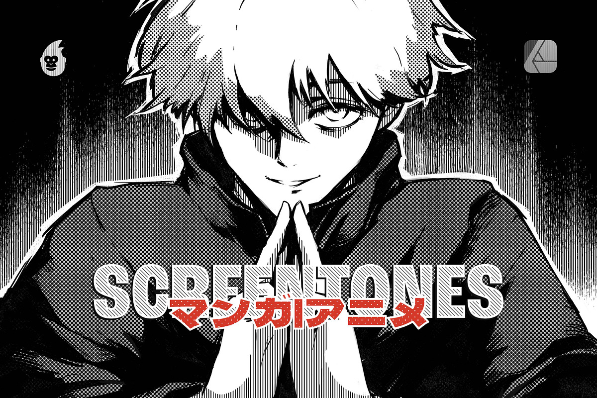 Manga Affinity Brushes Bundle, a Brush Add-On by brushapes.com (Photo 10 of 25)