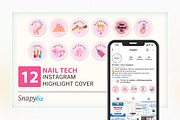 Nail Tech Icons Instagram Highlight, a Social Media Template by Snapybiz (Thumbnail 8 of 8)