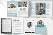 Wellness Coach Ebook Template Blue, a Magazine Template by DigiPax (Thumbnail 4 of 11)