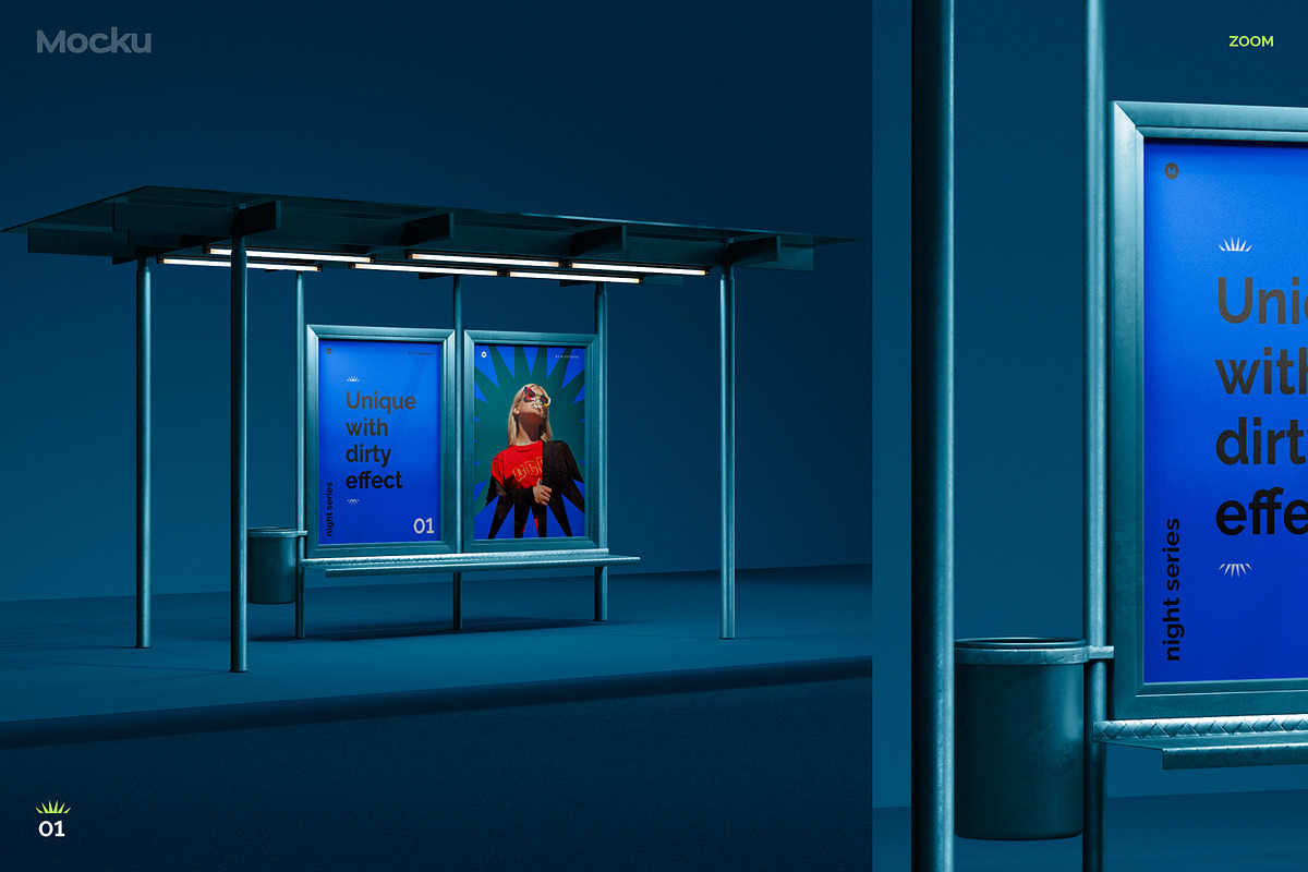 Advertising mockups - Night series, an Advertising Mockup by Mocku (Photo 6 of 15)