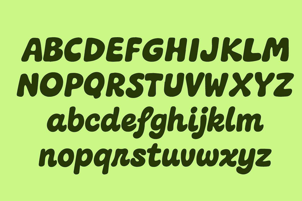 Focaccia — Display & Script Typeface, a Script Font by Press & Pen (Photo 5 of 5)