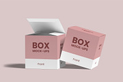 Square Box Mockups | Packaging, a Packaging Mockup by Compositing Studio (Thumbnail 15 of 20)