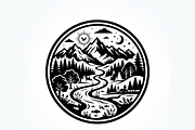 60 Eco Globe Landscape Silhouette, a Technology Illustration by Amazin_art (Thumbnail 3 of 25)