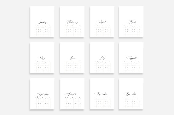 Classic Calendar Template 2026 preview 2