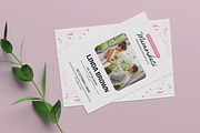 Funeral Program Template Flower, an Invitation Template by Creatiya Type (Thumbnail 5 of 5)