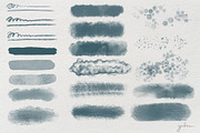 Very Wet Watercolor Procreate Brush, a Brush Add-On by yebin (Thumbnail 3 of 9)