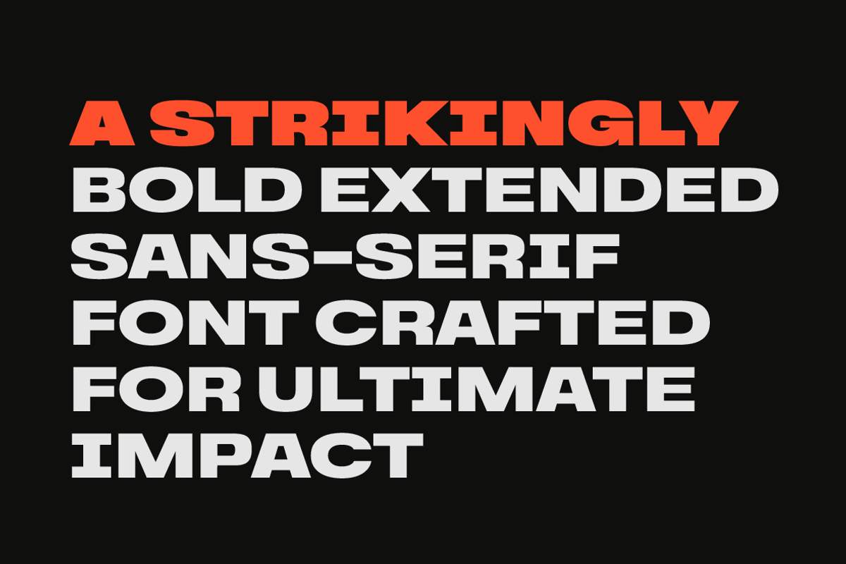 Bigmen All Caps Font, a Sans Serif Font by Yukita Creative (Photo 7 of 11)