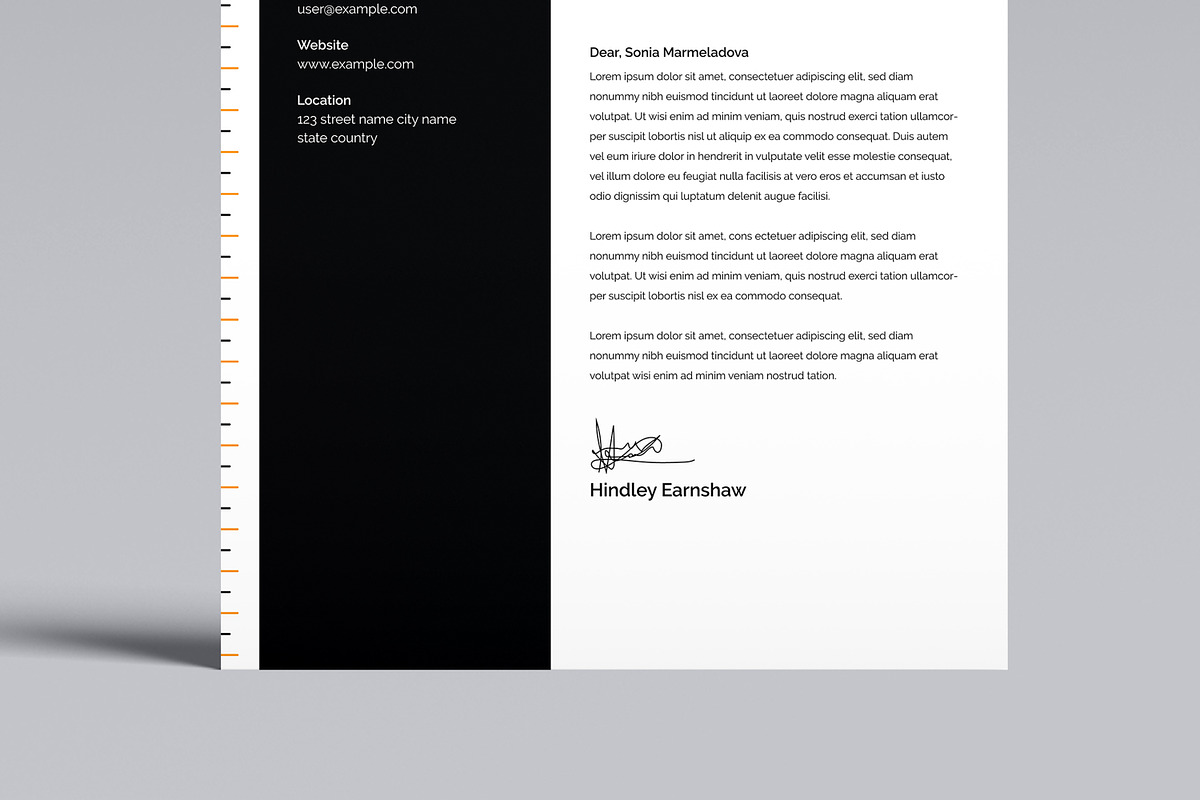 Resume Template, a Resume Template by MightyDesign (Photo 5 of 8)